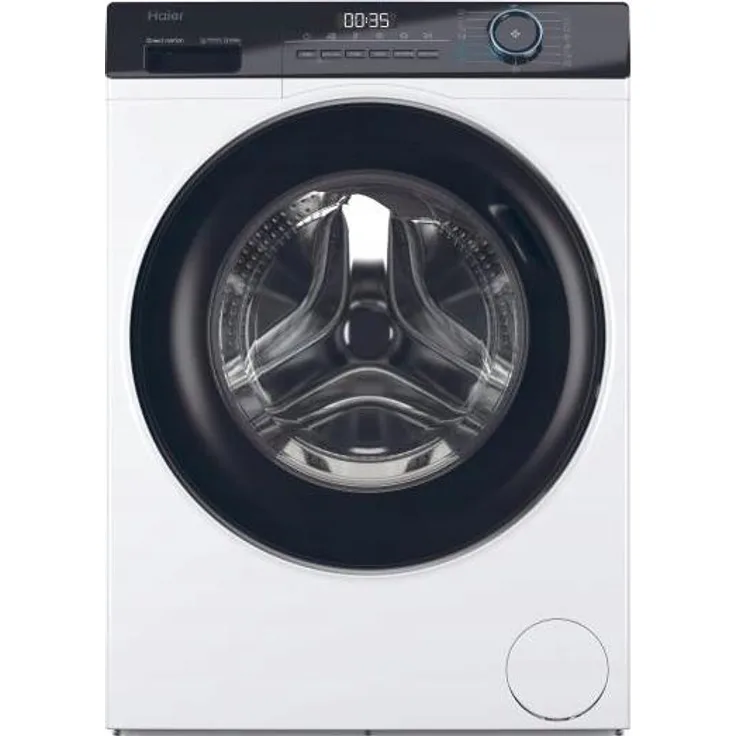 Haier I-Pro Series 3 HW70-B12929, Frontlader Waschmaschine, 7 kg, Energieeffizienz A, 1200 RPM, 66 dB, mit Aquastop und Schnellwaschprogramm