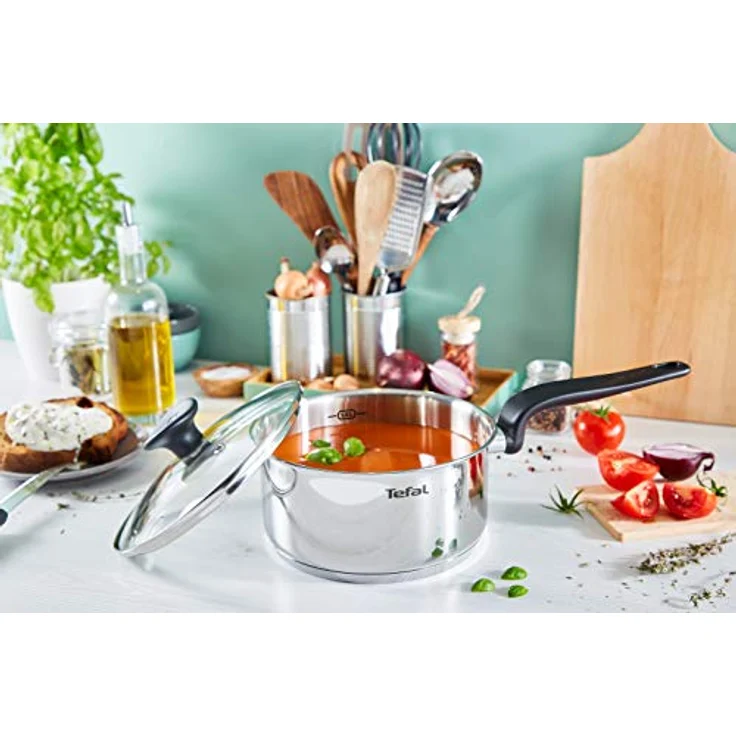 Tefal Primary Kochtopf 18 cm (2,1 l), Edelstahl, 18 cm – Bild 4