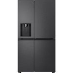 LG GSJC41EPPE Side-by-Side Kühlschrank, 420 l Kühlbereich, 179 cm Höhe, Energieklasse E, Essence Matte Black