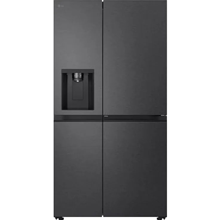 LG GSJC41EPPE Side-by-Side Kühlschrank, 420 l Kühlbereich, 179 cm Höhe, Energieklasse E, Essence Matte Black