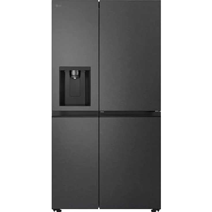 LG GSJC41EPPE Side-by-Side Kühlschrank, 420 l Kühlbereich, 179 cm Höhe, Energieklasse E, Essence Matte Black – Bild 1