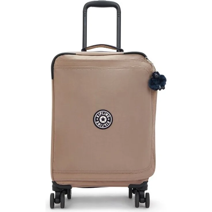 Kipling Basic Spontaneous, 4 Rollen Kabinentrolley S 33 cm, grau, 100% Polyamid