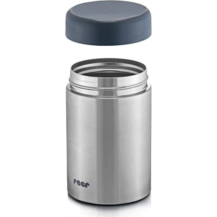 Reer Edelstahl-Warmhalte-Box PURE für Baby-Nahrung, 300 ml, silber 90408 W – Bild 3