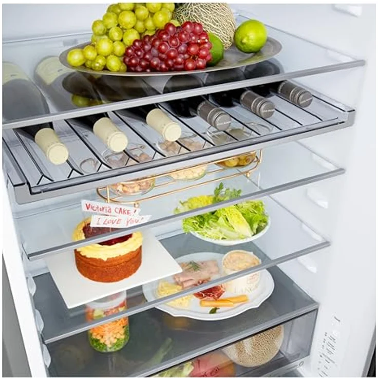 LG GBBW322CPY, Freistehende Kühl-Gefrierkombination mit 465 l Volumen und Energieeffizienzklasse C, Silber – Bild 6