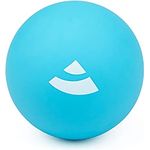 Massageball Faszienball klein, 6cm Durchmesser | Faszien-Massage-Ball für Fuß, Rücken, Schulter, Gesäß, Fersensporn | Triggerpoint-Ball für Faszien | aus PVC, latexfrei (SOFT, hellblau)