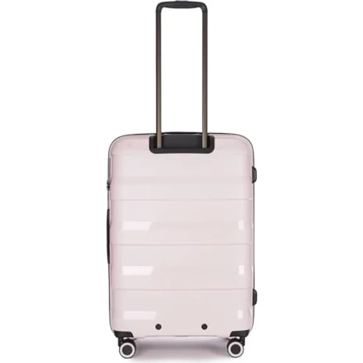 Stratic Trolley Straw + - Hartschalen Koffer M (65 cm), 4 Rollen, nachhaltig und erweiterbar, blau – Bild 6