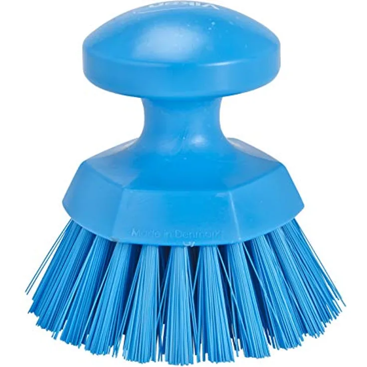 Vikan 3885n Round Professional Heavy Duty Stiff Scrubbing Brush 130mm x 100mm
