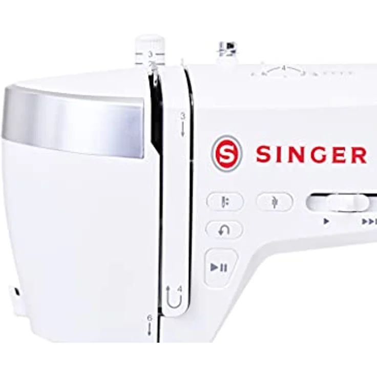 SINGER Elite »CE677« Computernähmaschine mit 200 Stichen, LCD-Display und integriertem Nadeleinfädler – Bild 2