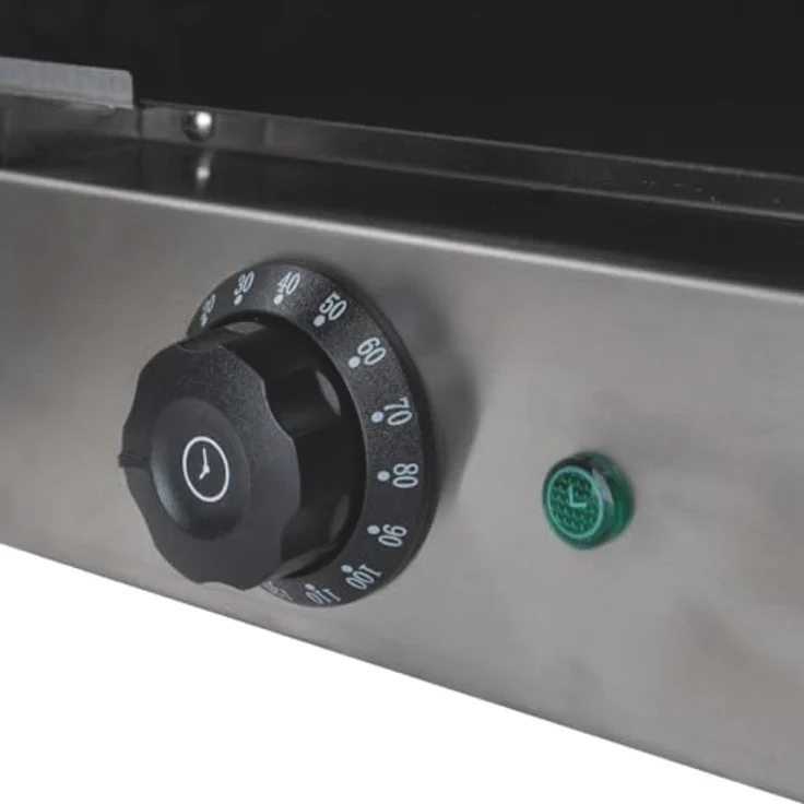 GastroHero Heißluftofen ECO 4 Bleche, Edelstahl, Umluftofen für Gastronomie, 62 Liter, 230 V, Temperaturbereich bis 300°C – Bild 6