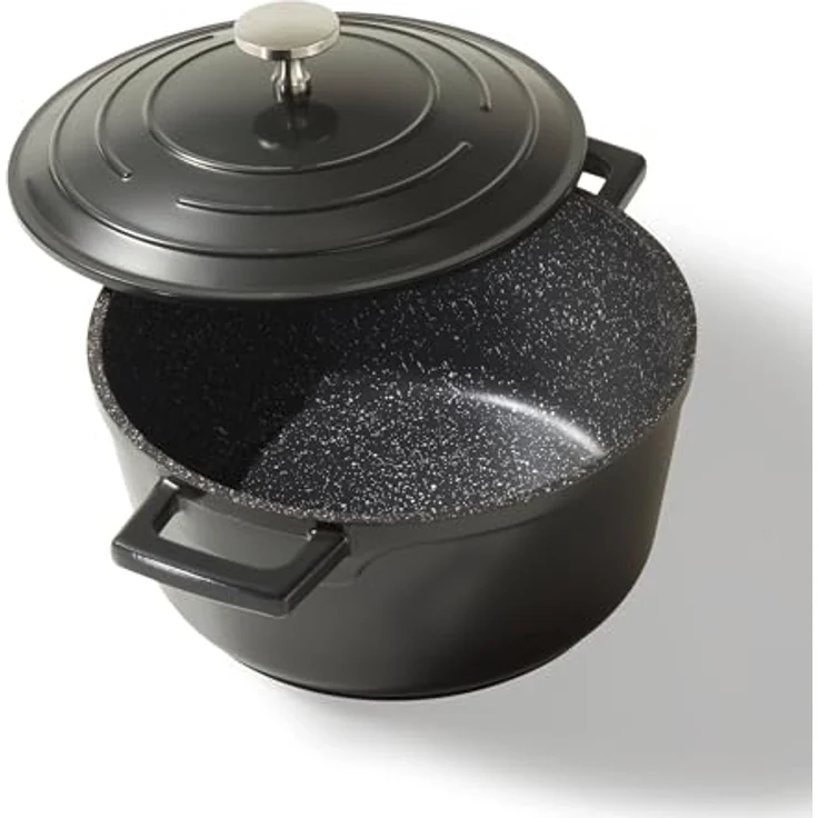 STONELINE Minibräter 20 cm, mit Aluguss-Deckel, schwarz – Bild 2