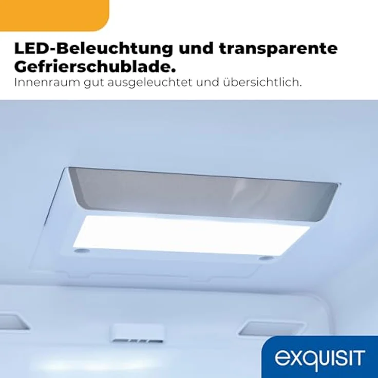 Exquisit SBS39-440E Side-by-Side Kühlschrank, 372 l Nutzinhalt (230/142 l), No Frost, E, 267 kWh/Jahr, 41 dB, weiß – Bild 7