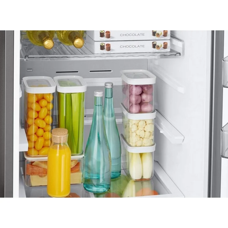 Samsung RL38A776ASR/EG Kühl-Gefrierkombination, freistehend, edelstahl, NoFrost, Metal Cooling, Breite 59.5 cm, Energieklasse A – Bild 7