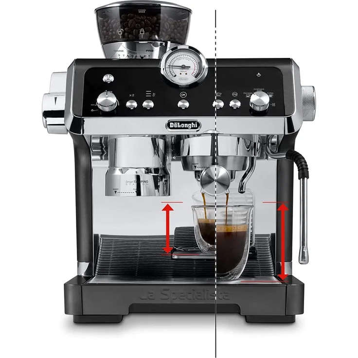 De'Longhi EC9355.BM La Specialista Prestigio Siebträgermaschine Espressomaschine schwarz – Bild 5