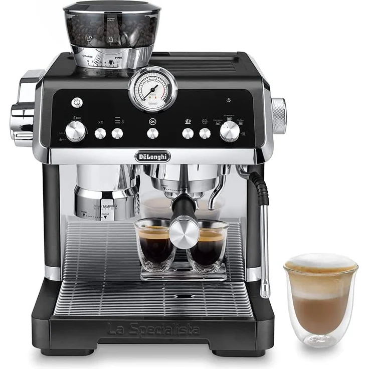 De'Longhi EC9355.BM La Specialista Prestigio Siebträgermaschine Espressomaschine schwarz – Bild 1