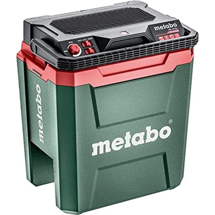 Metabo KB 18 BL SOLO Akku-Kühlbox, 28L, Warmhaltetemperatur, stapelbar, ohne Akku und Ladegerät, grün
