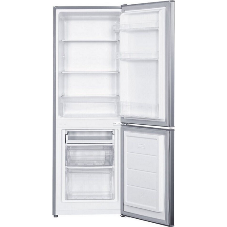 PKM KG173IX-M Kühl-Gefrierkombination, freistehend, silber, LED, Abtauautomatik, Breite 50 cm, Energieklasse D – Bild 2