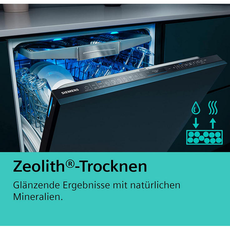 Siemens SN87YX03CE, Geschirrspüler, B, Geräuschemissionsklasse B, Geräuschemissionen 43 dB(A) re1 pW, Breite 60.7 cm, HygienePlus, Home Connect, – Bild 10