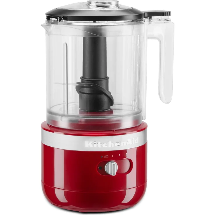 KitchenAid 5KFCB519EER Cordless Universalzerkleinerer, 1,2 L, 2 Geschwindigkeiten, Momentbetrieb, kabellos, empire rot, Kunststoff, Serie: 5KFCB519 – Bild 5