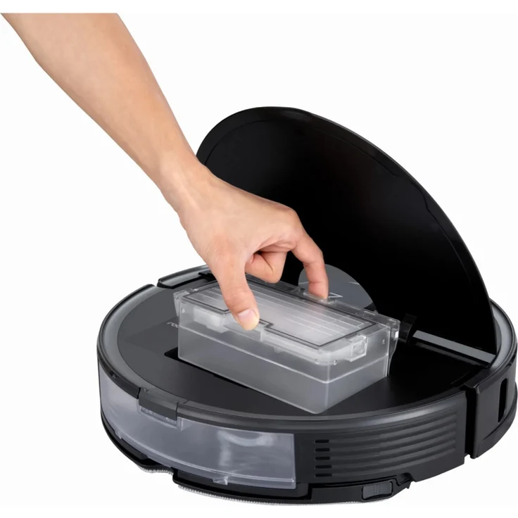 Roborock S7+ Vacuum Cleaner Saugroboter mit Wischfunktion, 2.500 Pa Saugleistung, Schall-Mopp-Technologie, Ultraschall-Teppicherkennung, App- und Sprachsteuerung, schwarz – Bild 6