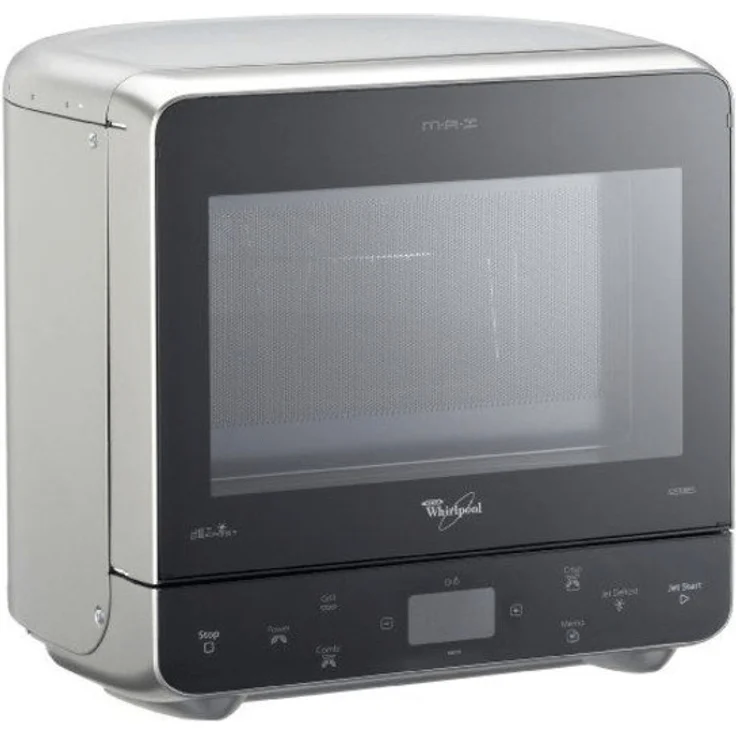 Whirlpool MAX 38 SL Mikrowelle mit Grill, Standgerät, 700 Watt, 13 Liter Garraum, Crisp Funktion, Super-Kompakt Design besonders platzsparend in Ecken, Grill 700 Watt, Schnellauftau-Funktion – Bild 2