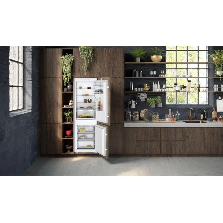 Neff KI7862SE0 N 50 Kühl-Gefrierkombination, Einbau, weiß, NoFrost, Schnellkühlen und -gefrieren, 0-Grad-Zone, LED, Breite 54.1 cm, Energieklasse E – Bild 4