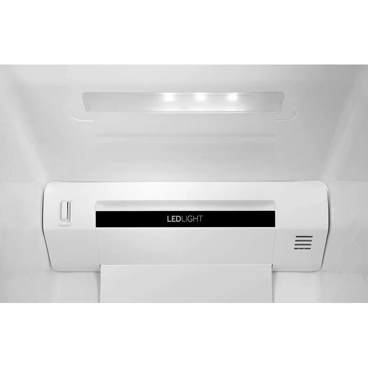 Haier HSR3918FIMP Side-by-Side-Kühlschrank, freistehend, Platin, Full NoFrost, Wasser- und Eiswürfelspender, Festwasseranschluss, Schnellkühlen und -gefrieren, Breite 90.8 cm – Bild 7