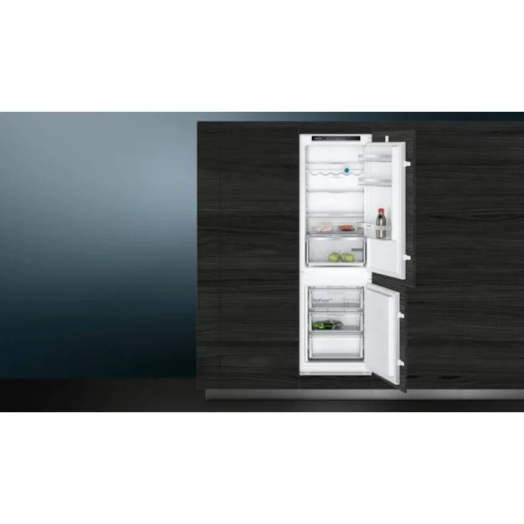 Siemens KI86NVSE0 Kühl-Gefrierkombination, Einbau, weiß, NoFrost, Schnellgefrieren, Breite 54.1 cm, Energieklasse E – Bild 2