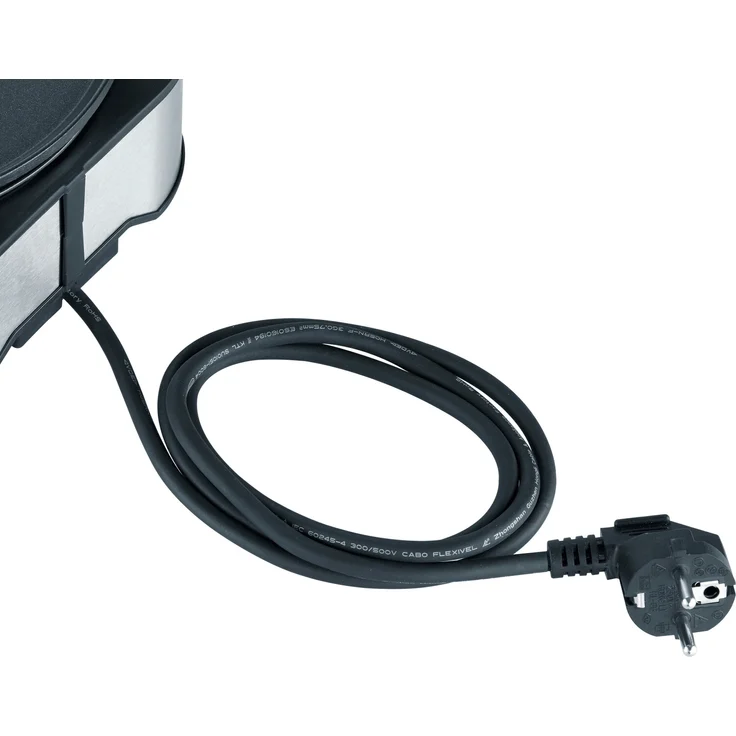 Severin FO 2471 Fondue-Crêpes-Kombination, 1500W, für 8 Personen, elektrisch, edelstahl-schwarz – Bild 5