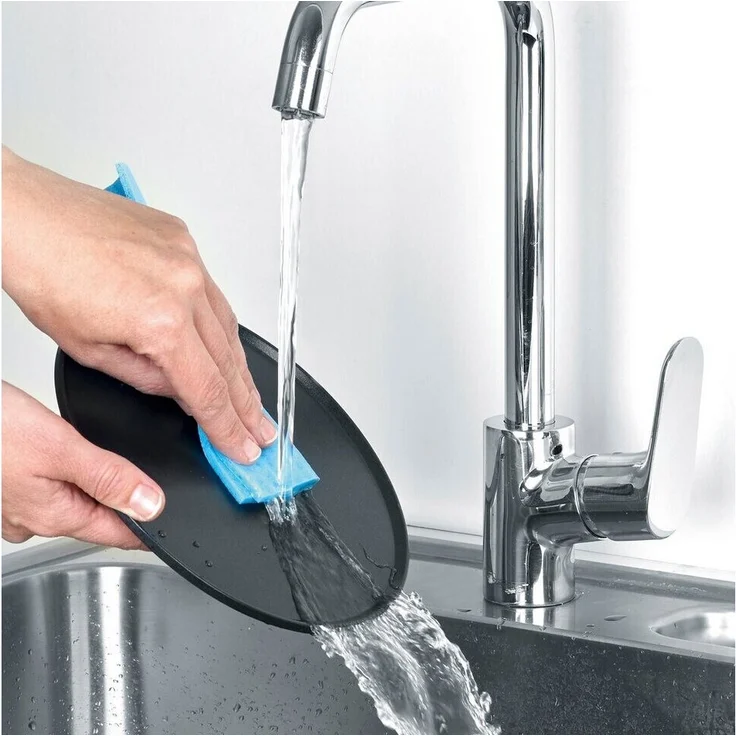 Severin FO 2471 Fondue-Crêpes-Kombination, 1500W, für 8 Personen, elektrisch, edelstahl-schwarz – Bild 6