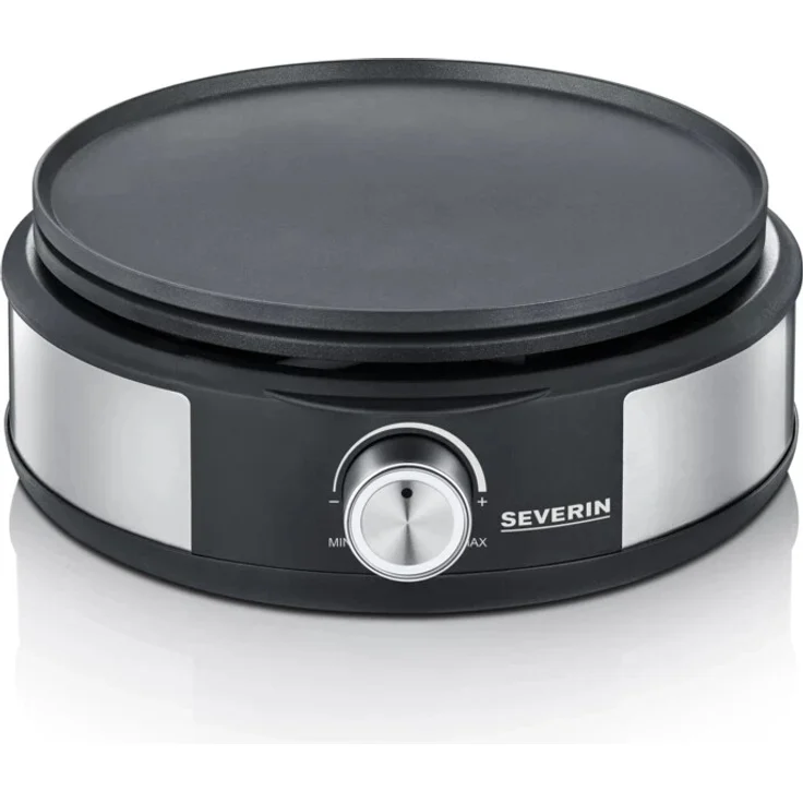 Severin FO 2471 Fondue-Crêpes-Kombination, 1500W, für 8 Personen, elektrisch, edelstahl-schwarz – Bild 2
