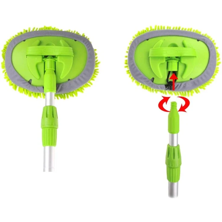 ProPlus Chenille-Waschbürste mit Teleskopstange 2,5 m 150652 – Bild 3