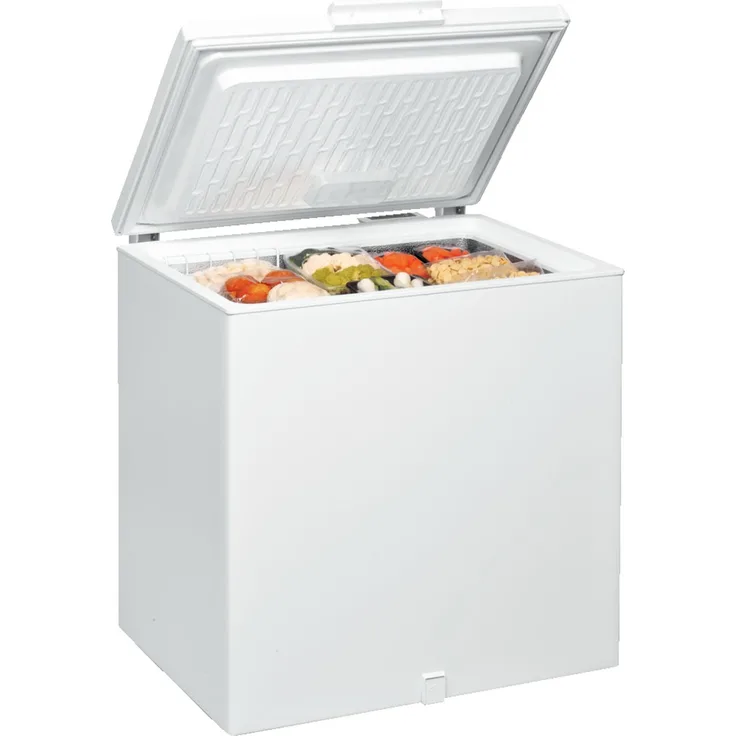 Bauknecht GTE 193 A2+ Gefriertruhe, freistehend, weiß, Schnellgefrieren, Breite 80.6 cm, Energieklasse E