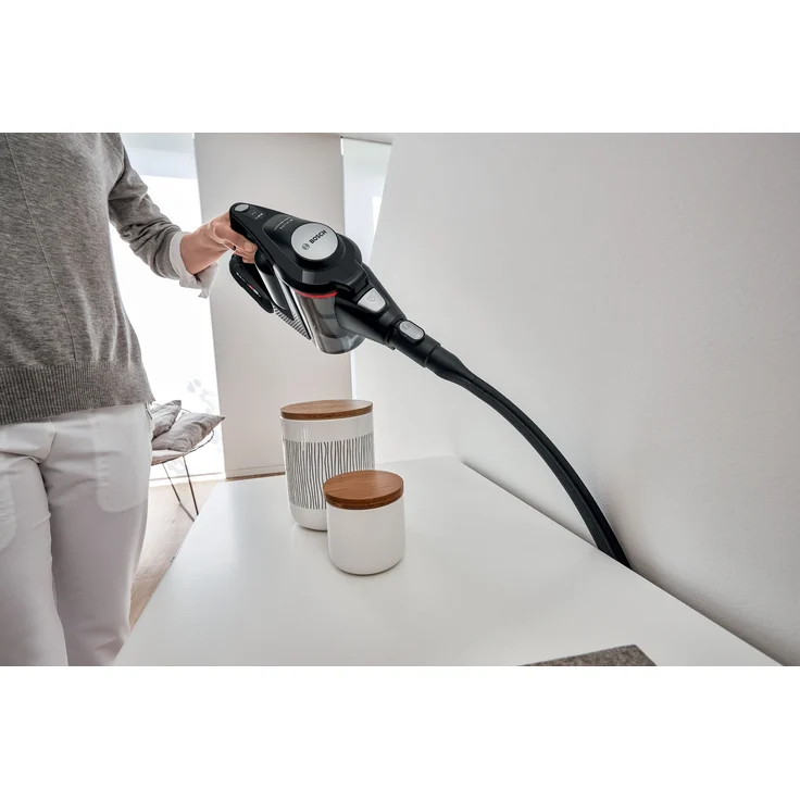 Bosch BSS825CARP Unlimited Gen2 Serie 8 Handstaubsauger, 45 min Akkubetrieb, Akkuwechsel-Option, schwarz – Bild 5