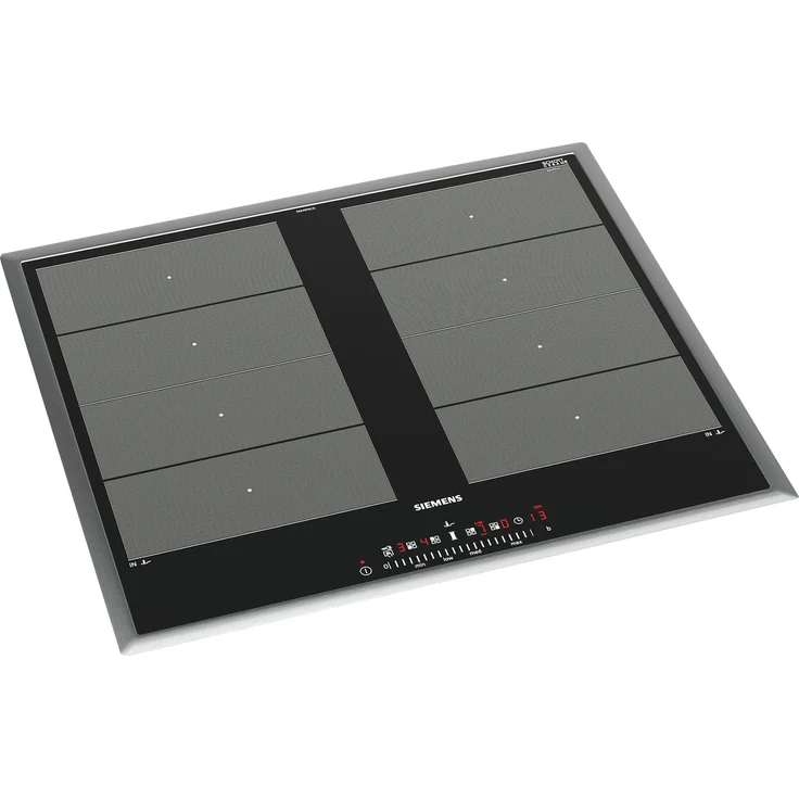 Siemens EX645FXC1E iQ700, Induktionskochfeld, Breite 58,3 cm, Autark, Flexible Kochzonen, Flachrahmen, Farbe schwarz, Kindersicherung, TouchSlider – Bild 2