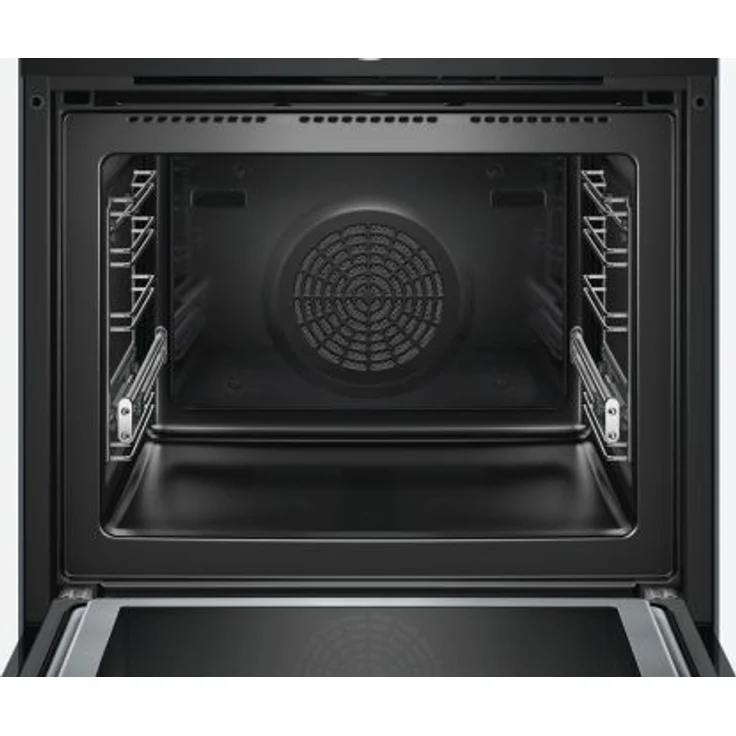 Bosch Serie 8 HMG6764B1 Backofen mit Mikrowelle, Einbau, Netzbetrieb, Volumen 67 l, Breite 59,4 cm, Kombinationsbetrieb mit Mikrowelle, Mikrowellenleistung 800 W, schwarz – Bild 4
