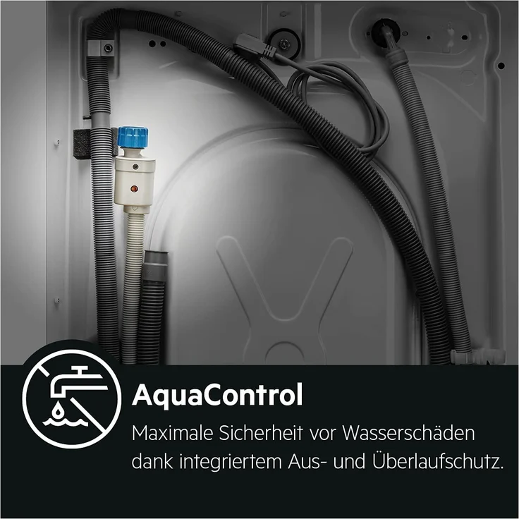 AEG Serie 8000 LAVAMAT L8FE74485, Frontlader-Waschmaschine, B, Fassungsvermögen 8 kg, Standgerät, Breite 60 cm, Startzeitvorwahl, Restlaufzeitanzeige – Bild 10