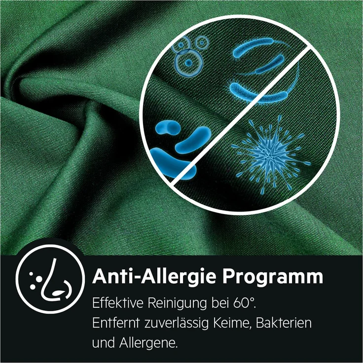 AEG Serie 8000 LAVAMAT L8FE74485, Frontlader-Waschmaschine, B, Fassungsvermögen 8 kg, Standgerät, Breite 60 cm, Startzeitvorwahl, Restlaufzeitanzeige – Bild 5