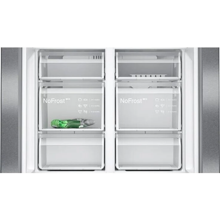 Siemens KF96NAXEA Side-by-Side-Kühlschrank, freistehend, schwarz, NoFrost, 0-Grad-Zone, Schnellkühlen und -gefrieren, Breite 91 cm – Bild 6
