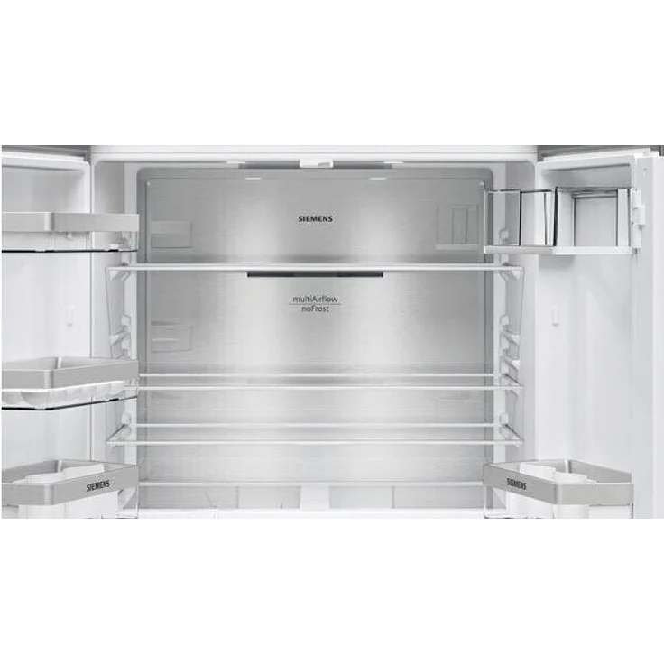 Siemens KF96NAXEA Side-by-Side-Kühlschrank, freistehend, schwarz, NoFrost, 0-Grad-Zone, Schnellkühlen und -gefrieren, Breite 91 cm – Bild 3
