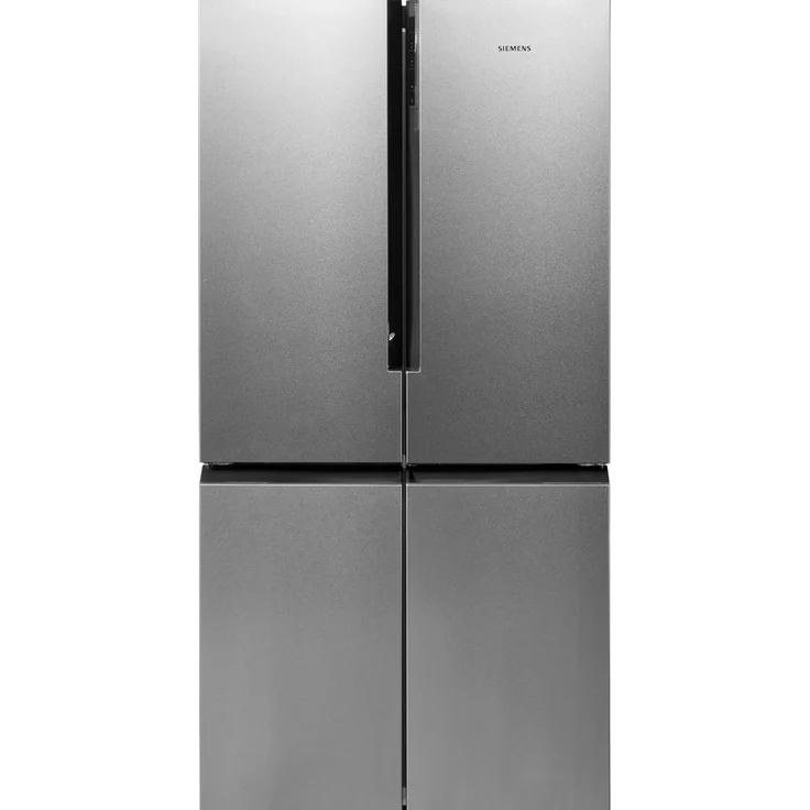 Siemens KF96NVPEA iQ300 Side-by-Side-Kühlschrank, freistehend, silber, NoFrost, 0-Grad-Zone, Schnellgefrieren und -kühlen, Breite 91 cm – Bild 1