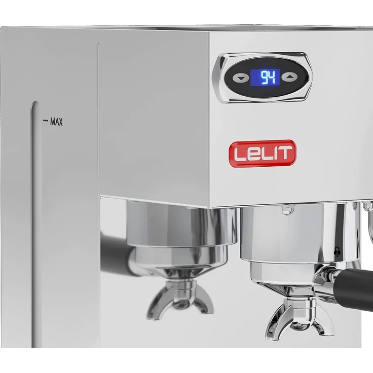 Lelit Anna PL41TEM semi-professionelle Kaffeemaschine für Espresso-Bezug, Cappuccino Pads-Kaffee-Temperaturregelung über PID-Steuerung-Edelstahl-Gehäuse, Stainless Steel, 2 liters, silber – Bild 4