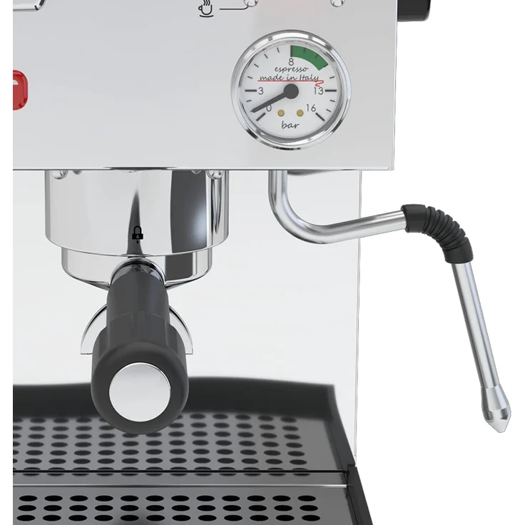 Lelit Anna PL41TEM semi-professionelle Kaffeemaschine für Espresso-Bezug, Cappuccino Pads-Kaffee-Temperaturregelung über PID-Steuerung-Edelstahl-Gehäuse, Stainless Steel, 2 liters, silber – Bild 7