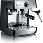 Graef ES702EU Siebträger-Espressomaschine pivalla, 1410 W, 16 Bar, schwarz-matt-edelstahl