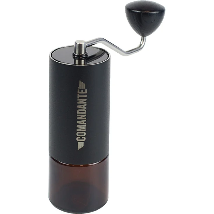 Comandante C40 MK4 Nitro Blade Black Hand-Kaffeemühle, konisches Edelstahlmahlwerk manuelle Kaffeemühle – Bild 1