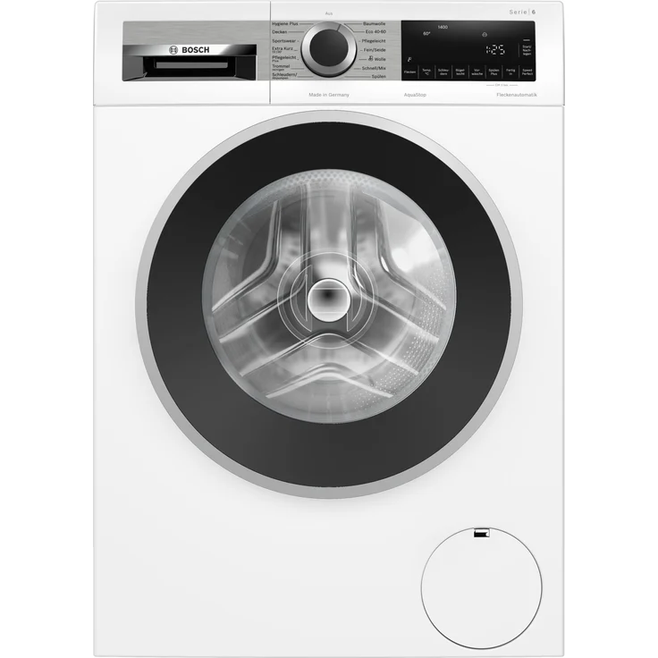 Bosch Serie 6 WGG244M40, Frontlader-Waschmaschine, A, Fassungsvermögen 9 kg, Standgerät – Bild 2