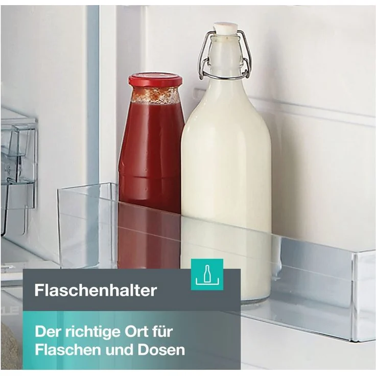 Gorenje NRK418ECS4 Kühl-Gefrierkombination, freistehend, silber, NoFrost, Multi-Airflow, Breite 55 cm – Bild 4