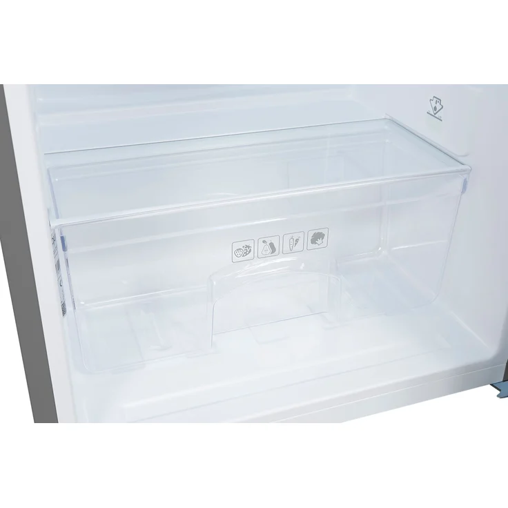 Exquisit KS16-4-HE-040E Kühlschrank, freistehend, Inoxlook, Energieklasse E – Bild 6