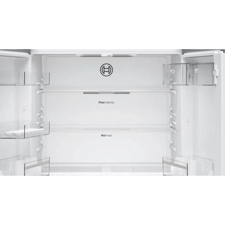 Bosch KFN96VPEA Side-by-Side-Kühlschrank, freistehend, silber, NoFrost, Schnellkühlen und -gefrieren, 0-Grad-Zone, LED, Breite 91 cm – Bild 5
