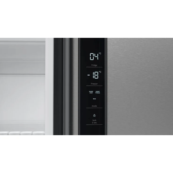 Bosch KFN96VPEA Side-by-Side-Kühlschrank, freistehend, silber, NoFrost, Schnellkühlen und -gefrieren, 0-Grad-Zone, LED, Breite 91 cm – Bild 6