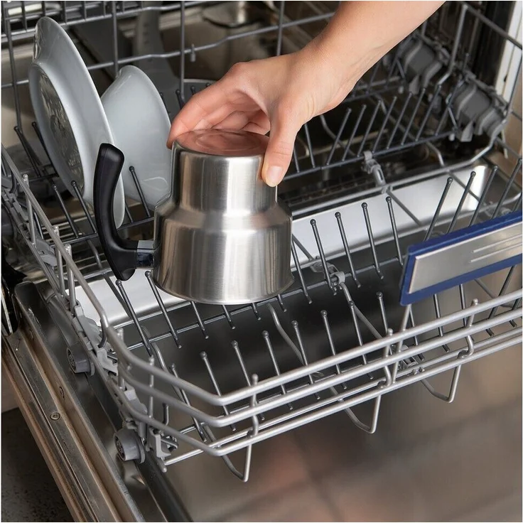 BEEM MILK-PERFECT Induktions-Milchaufschäumer, 500W, Aufschäumen 260ml, Milch 500 ml, LED, Edelstahl, PP, schwarz – Bild 7